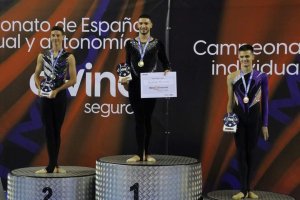 Un almeriense en lo más alto del podio.