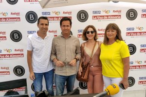 El alcalde de El Ejido y las ediles de Cultura y Turismo en el \'Hoy por Hoy Poniente\'.