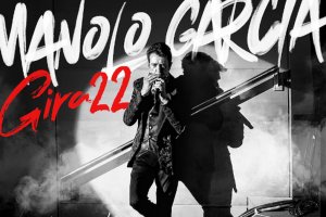 Manolo García actúa este viernes en Roquetas de Mar.