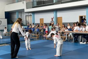Los deportistas demostraron su gran nivel.