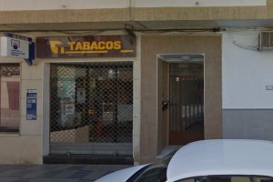 Despacho receptor en el que se ha vendido el primer premio de la Lotería.