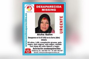 Cartel publicado por SOS Desaparecidos.