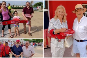 Protagonistas de una mañana de sentimiento rojiblanco en el Estadio.