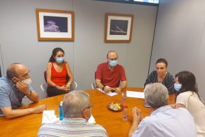 Reunión de responsables de la Junta con sus técnicos para estudiar las soluciones