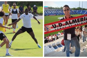 Umar Sadiq es el hombre del verano en la plantilla del Almería.