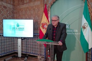 El delegado de Economía en la presentación Plan Comercio.