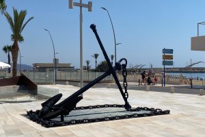 La nueva localización de este famoso utensilio náutico, icónico en Garrucha.