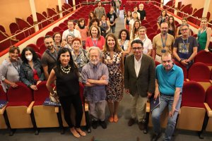 Inauguración del clásico seminario creado entre la UAL y la Oficina Provincial de Cine de la Diputación, con Fernando Colomo como ponente princip