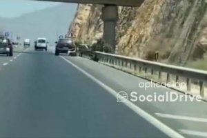 Captura de pantalla de uno de los vídeos hechos por los conductores.