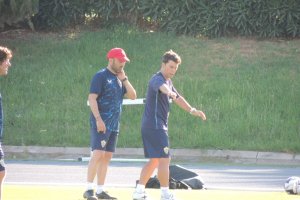 Rubi en el Anexo del Power Horse Stadium este sábado.