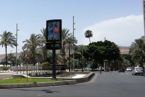 Termómetro de la capital marca los 43 grados.