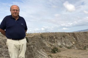 Diego Valero, pregonero en Palomares.