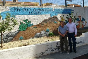 Visita del delegado territorial de Administración Local, José Luis Delgado, a Lúcar y Sierro.