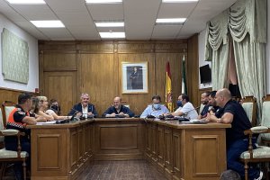 Reunión en Dalías sobre el Plan de Seguridad.