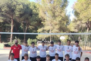 Los campeones de Andalucía posan felices.