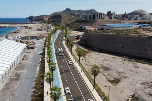 Vista de la ampliación Paseo Marítimo.