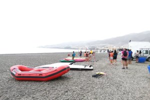 Actividad de multiaventura en una imagen de archivo.