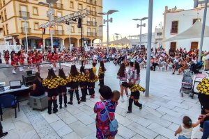 Imagen de una jornada festiva en Garucha.