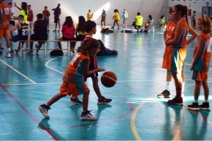 El baloncesto de base siempre presente en la Feria de Almería.