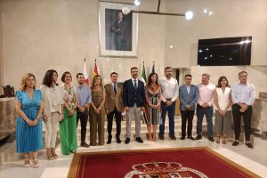 Ramón Fernández-Pacheco junto a su equipo de Gobierno