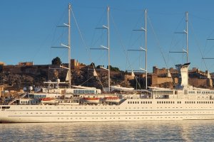 El crucero ya estuvo en abril en Almería.