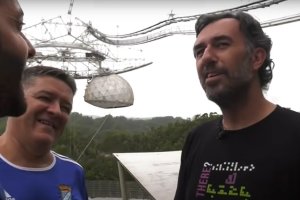 Francisco Parras en una imagen del programa de Canal Sur Andaluces por el Mundo, en Puerto Rico.