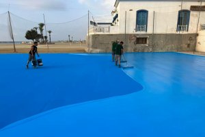 Las pistas de El Pósito han sufrido una reforma integral.