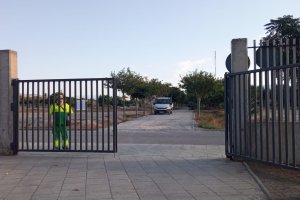 Puerta norte del Parque del Andarax ya abierta