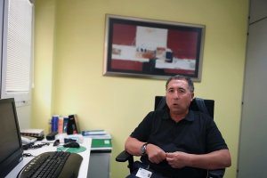 Aref Laarej, director del Centro de Transfusión Sanguínea de Almería.