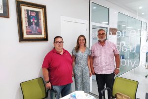 Imagen de la reunión mantenida para montar el gran evento.