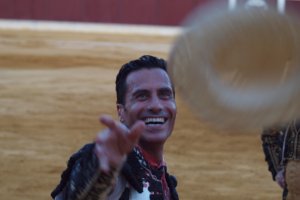 Jesús Almería, feliz, exultante, victorioso, ha superado sus compromisos.