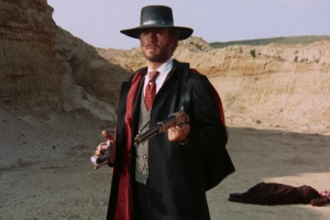 El actor Gianni Garko, muy popular en el eurowestern por su papel de Sartana.