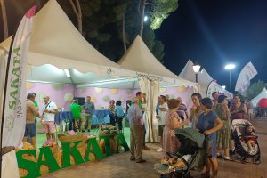 El stand durante la Feria.