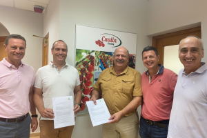 Juan José López y Yos Linhorst (Cualin Quality), David Herzog, Manuel Hernández y Alberto Cuadrado (Rijk Zwaan)