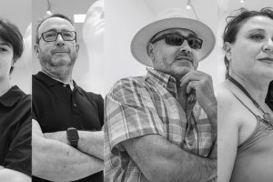 Marta Ros, Antonio Ortega, Ginés Bonillo y Carmen Lorenzo.