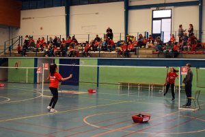 El bádminton no puede faltar en el deporte de Feria.