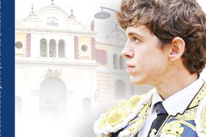 Jorge Martínez, en el cartel que promociona el sorteo.