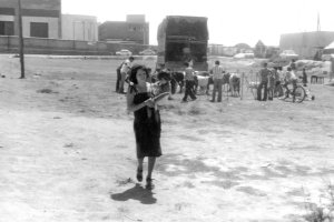 La explanada frente a la antigua Central Térmica.