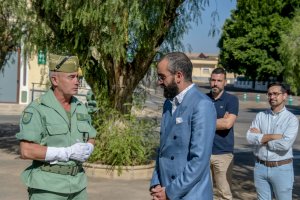 El general Marín y el CEO Mohamed El Assy