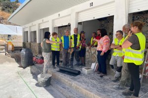 Obras del PFEA en Laujar de Andarax.