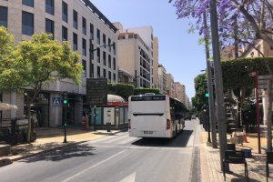 El Paseo de Almería se verá afectado todos los días desde este sábado y hasta el próximo sábado.