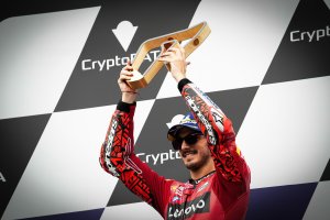 Francesco Bagnaia conseguía su tercera victoria consecutiva