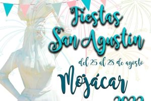 Detalle del cartel de las fiestas de San Agustín 2022
