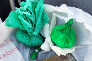 Sustancias incautadas por la Guardia Civil.