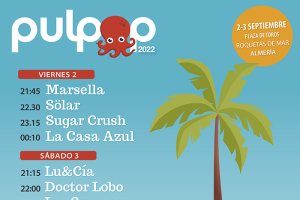 Horarios del festival.