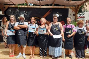 Los participantes del 26º Concurso de Gastronomía.
