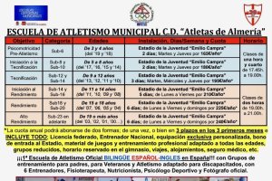 Los atletas almerienses ponen fin a sus vacaciones.