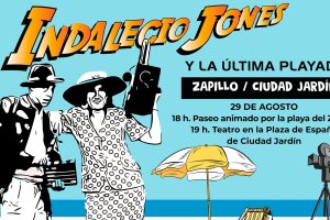 La campaña de reciclaje se desarrolla en cuatro playas de Almería capital. 