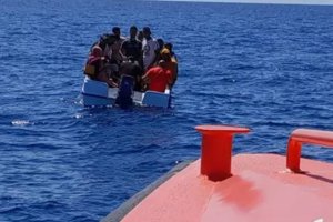 Imagen compartida por Salvamento Marítimo.