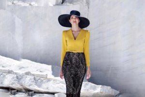 Una de las imágenes de los diseños de Susana Lirola en las canteras de Macael.